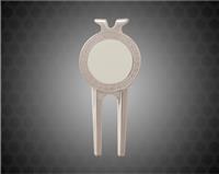 1 1/2" x 3" Silver Divot Tool with Sublimatable Insert