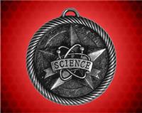 2 inch Silver Science Value Medal