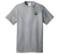 W and M Core Blend Tee PC55 Crest Logo - Adult