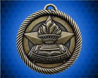 2 inch Gold Principal's Honor Roll Value Medal