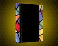 8 x 10 Stained Glass Acrylic Plaque with Hanger