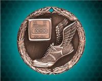 1 1/4 inch Bronze Track XR Medal