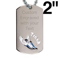 Victory Track Dog Tag