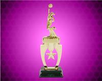 13" Cheerleader Snap Star Trophy