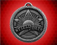 2 inch Silver Field Day Value Medal