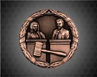 2 inch Bronze Debate XR Medal