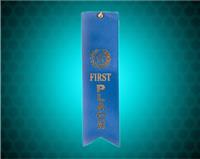 Blue 1st Place Carded Ribbon