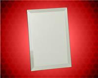 6 x 8 inch Clear Mirror Glass Plaque