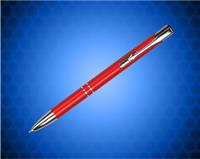 5 3/8 inch Gloss Red Ballpoint Pen