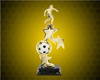 13" Female Soccer Spin Star Trophy