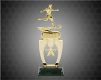 13" Male Soccer Snap Star Trophy