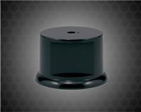 2 3/8 Inch Black Weighted Round Plastic Base