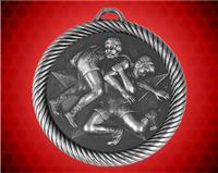 2 inch Silver Wrestling Value Medal