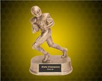 7 3/4 inch Antique Gold Football Resin
