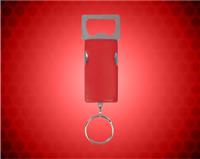 1 x 3 Red 2-Tool Bottle Opener with Key Chain
