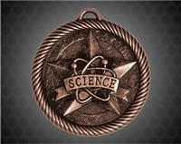 2 inch Bronze Science Value Medal