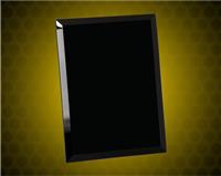 7 x 9 inch Black Mirror Glass Plaque
