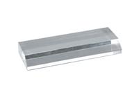 4 1/2 x 2 Inch Clear Acrylic Base