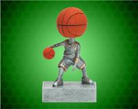 5 1/2" Basketball Bobblehead Resin
