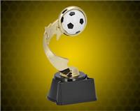 7" Soccer Ribbon Star Trophy