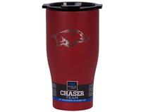 Custom Arkansas 27 oz ORCA Chaser Crimson/Black