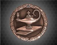 2 inch Bronze Lamp of Knowledge XR Medal