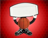 4 1/2" Basketball Ball Head Resin