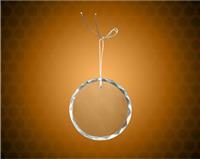 3 inch Crystal Round Facet Ornament
