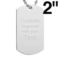 Custom Engraved Dog Tags