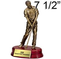 Bronze Finish Series Golfer Small