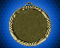 2 inch Gold Blank Value Medal