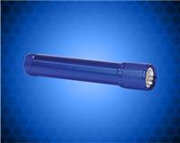 7 3/4 inch Blue 7 LED Laserable Flashlight