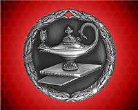 1 1/4 inch Silver Lamp of Knowledge XR Medal