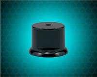 2 Inch Black Weighted Round Plastic Base