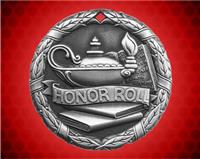 1 1/4 inch Silver Honor Roll XR Medal