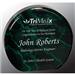 5 1/2 Inch Green Marble Acrylic Circle