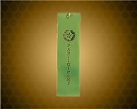 Green Participant Carded Ribbon